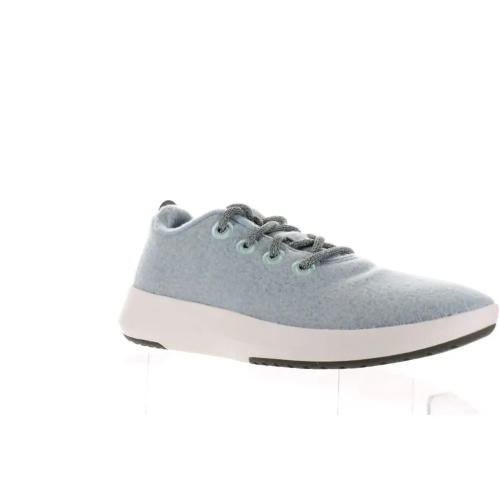 Allbirds Womens Wool Runner Mizzle Lichen (White Sole) Running Shoes Size 7 - Picture 2 of 11